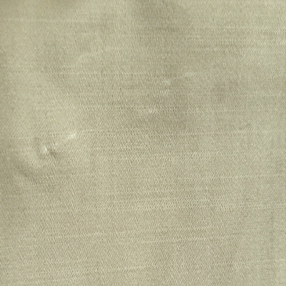 Chicos Beige Cotton Stretch Dress Open Front Vest - Picture 6 of 6